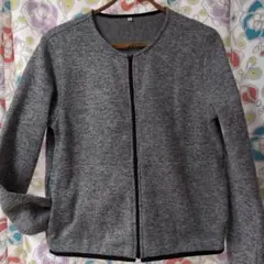 無印良品　裏フリースジャケットカーディガン　中古品