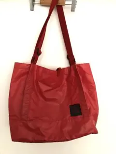 doux Y'SACCS 赤 トートバッグナイロン大きめ
