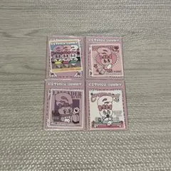 セブンイレブン ESTHER BUNNY ステッカー 4枚セット