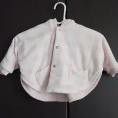 ポンチョ　コムサデモード　リバーシブル　70-80