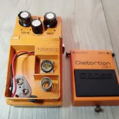 BOSS DS-1 1979年 日本製 銀ネジ BOSS DS-1日本製銀ネジと台湾製の音の差に表れないw違いを確認したら