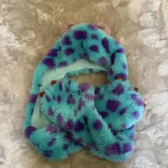 ディズニー　サリー　マフラーファンキャップ