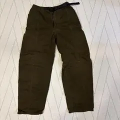 GRAMICCI グラミチ カーゴパンツ レディース S カーキ コットン