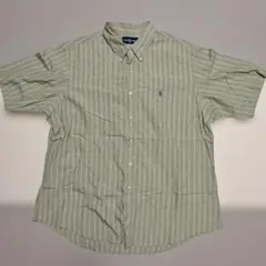 Ralph Lauren ストライプ 半袖シャツ XXL