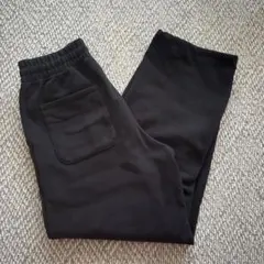 UNIQLO C スウェットワイドパンツ ブラック S
