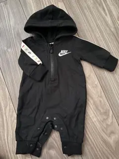 Nike フード付きロンパース 50-56cm ブラック
