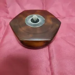 '蓋付きお菓子入れ　昭和レトロ