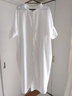 再値下げしました！n’Or シャツワンピース　オフホワイト　未使用