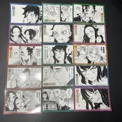 鬼滅の刃　ジャンプショップ　限定　特典　原作　5連ステッカー　3点セット