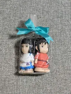 スタジオジブリ どんぐり共和国 指人形 千と千尋の神隠し ハク 千尋