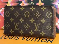 極美品！ルイヴィトン　ポルトモネ・ジップ　ラウンドファスナー長財布