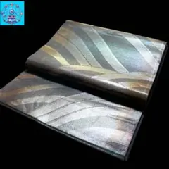 【美品】　六通柄袋帯　有職文様　金銀糸　振袖　黒留袖　色留袖　訪問着　フォーマル