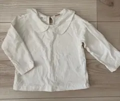 ZARA 襟付きホワイトシャツ 12-18ヶ月