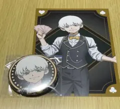 西園寺羽京 缶バッチ 描き下ろし カジノ Dr.STONE