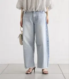 カーブシルエットデニムパンツ　No.3のサムネイル