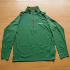 モンベル WIC.ハーフジップ 長袖シャツ Men's M