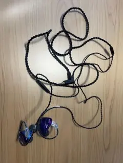 Yinyoo カナル式イヤホン有線イヤホン 青紫