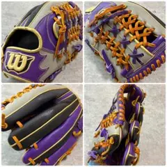 貴重　Wilson　田中賢介オールスターモデル 軟式グラブ ピンク シルバーラメ 貴重 Wilson 田中賢介オールスターモデル 軟式グラブ ピンク シルバー