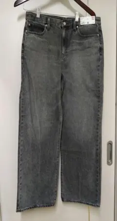 ナガレカワ様専用！UNIQLO　ユニクロ　ワイドストレートジーンズ(丈長め)