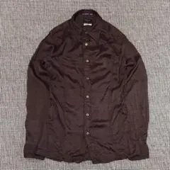 Paul Smith Collection ダークブラウン 長袖シャツ Mサイズ