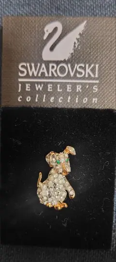 SWAROVSKI スワロフスキー 　スコティッシュテリアモチーフ ピンバッジのサムネイル