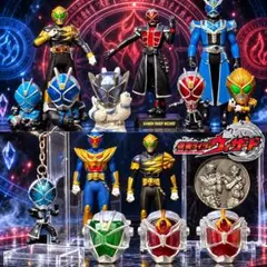 仮面ライダーウィザード　仮面ライダービーストフィギュア　ウィザードリング　他