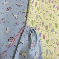40×50パフェ&ユニコーン2枚組（袋I付）