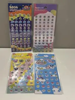 たまごっち ぷちぷちシール 4シートセット　シール