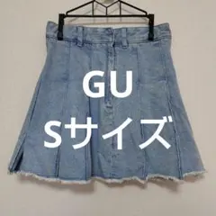 【GU】デニムミニスカート