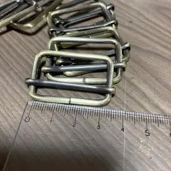 金属製長方形バックル 8個セット3✖️2