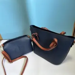 D.KELLY ネイビー ショルダーバッグ セット