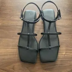 GU ナローストラップフラットサンダル　Mサイズ