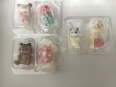 シルバニアファミリー　妖精の森のなかまたちシリーズ 3点セット