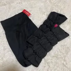 タグ付き　マリクレール スポーツ中綿切替レギンスレッグウォーマー　M ゴルフ