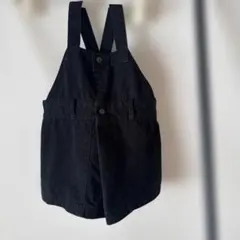 子供服COMME CA DU MODE ブラックサロペット 90cm