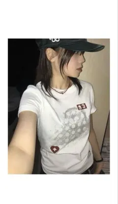SEW+B Tシャツ ホワイト 93 グラフィック