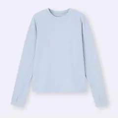 ウォームスムースクルーネックT