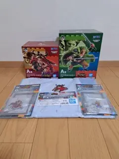 一番くじ ワンピース GIANT BASH!! A賞ルフィA賞ゾロ タオルセット