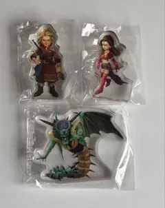 ドラゴンクエスト7 ミニアクリルブロック キーファ アイラ オルゴデミーラ
