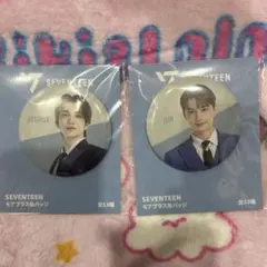 SEVENTEENジョシュア ジュン モアプラス 缶バッジ