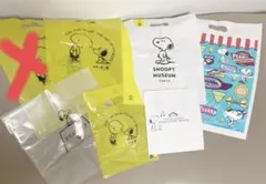 スヌーピー　ショッピングバッグ　まとめ売り　6枚