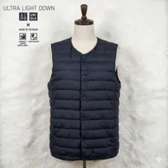 UNIQLO ユニクロ ウルトラライトダウンベスト ネイビー M