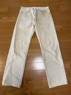 90s 希少 POLO COUNTRY ラルフローレン ホワイトデニムパンツ