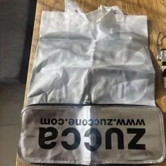 zucca シルバーエコバッグ&ポーチ