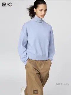[UNIQLO] スムースコットンクルーネックセーター
