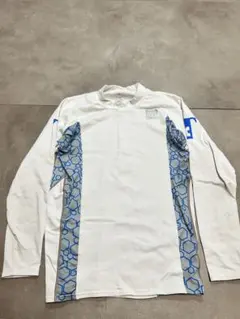 Lサイズ ウォームアップウェア 長袖 ホワイト