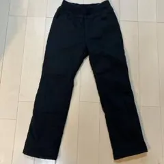 フェリシモ　裏ボアパンツ　黒　長ズボン　女児　140 ウエスト総ゴム