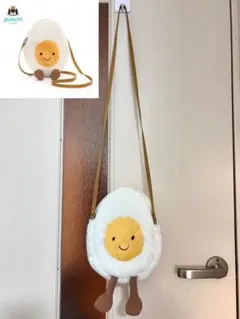 未使用 JELLY CAT たまご ショルダーバッグ　ぬいぐるみ ポシェットのサムネイル