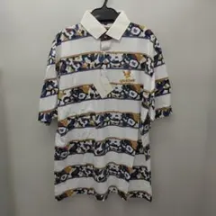 3423　新品タグ付きLYLE & SCOTT白柄ポロシャツ　Sサイズのサムネイル