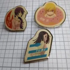 化物語 ピンバッジ 3種セット